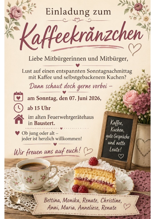 Kaffeekränzchen